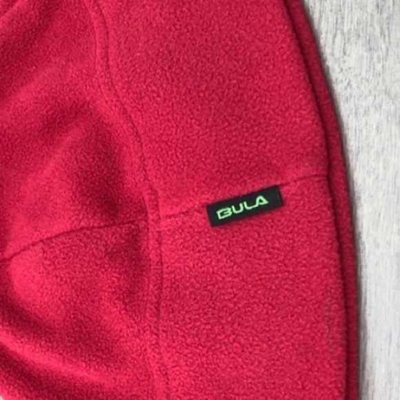 Bula palartec fleece Beanie Fleece Red hat Size S/M - Picture 4 of 5